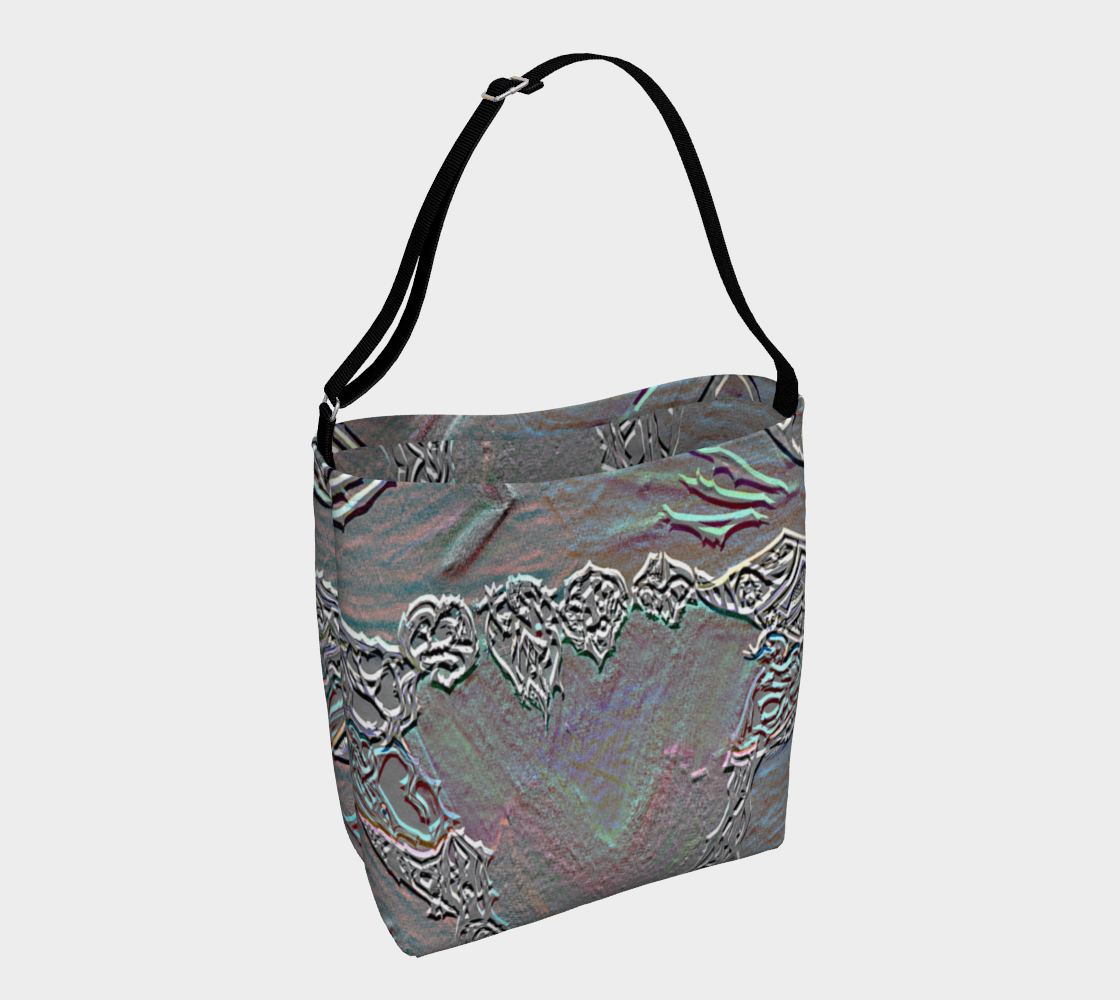 Sac de transport gris à la Tiktok