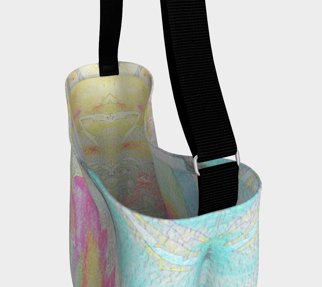 Sac de transport aux couleurs pastels délicates et élégantes