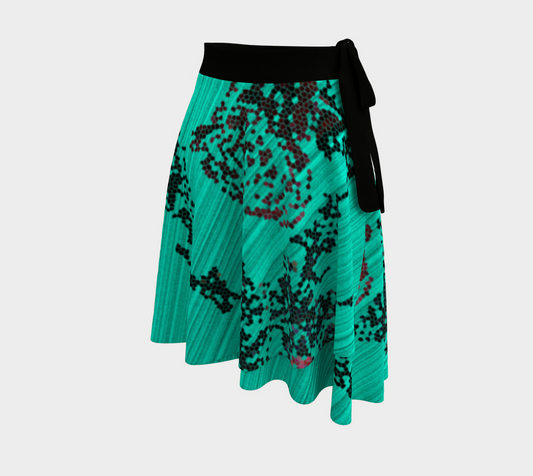 Jupe élégante aux couleurs vives et éclatantes