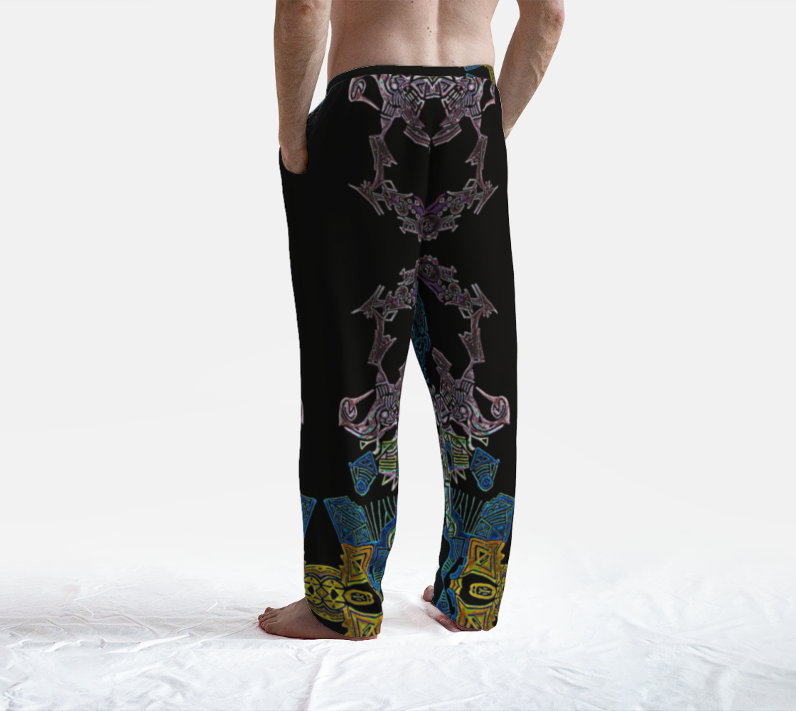 Pantalon aux motifs tribaux