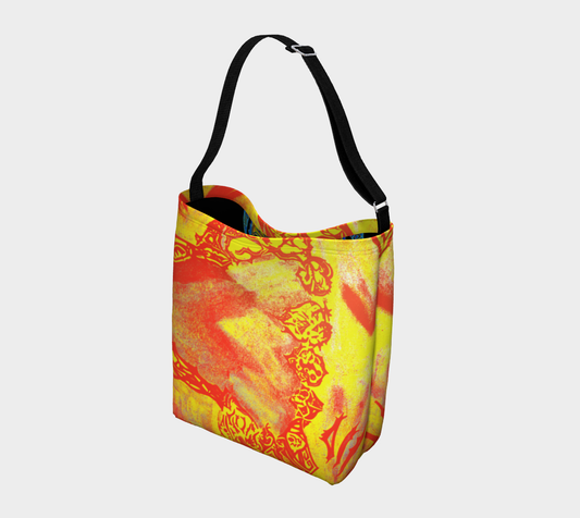 Sac coloré de feu et d'automne