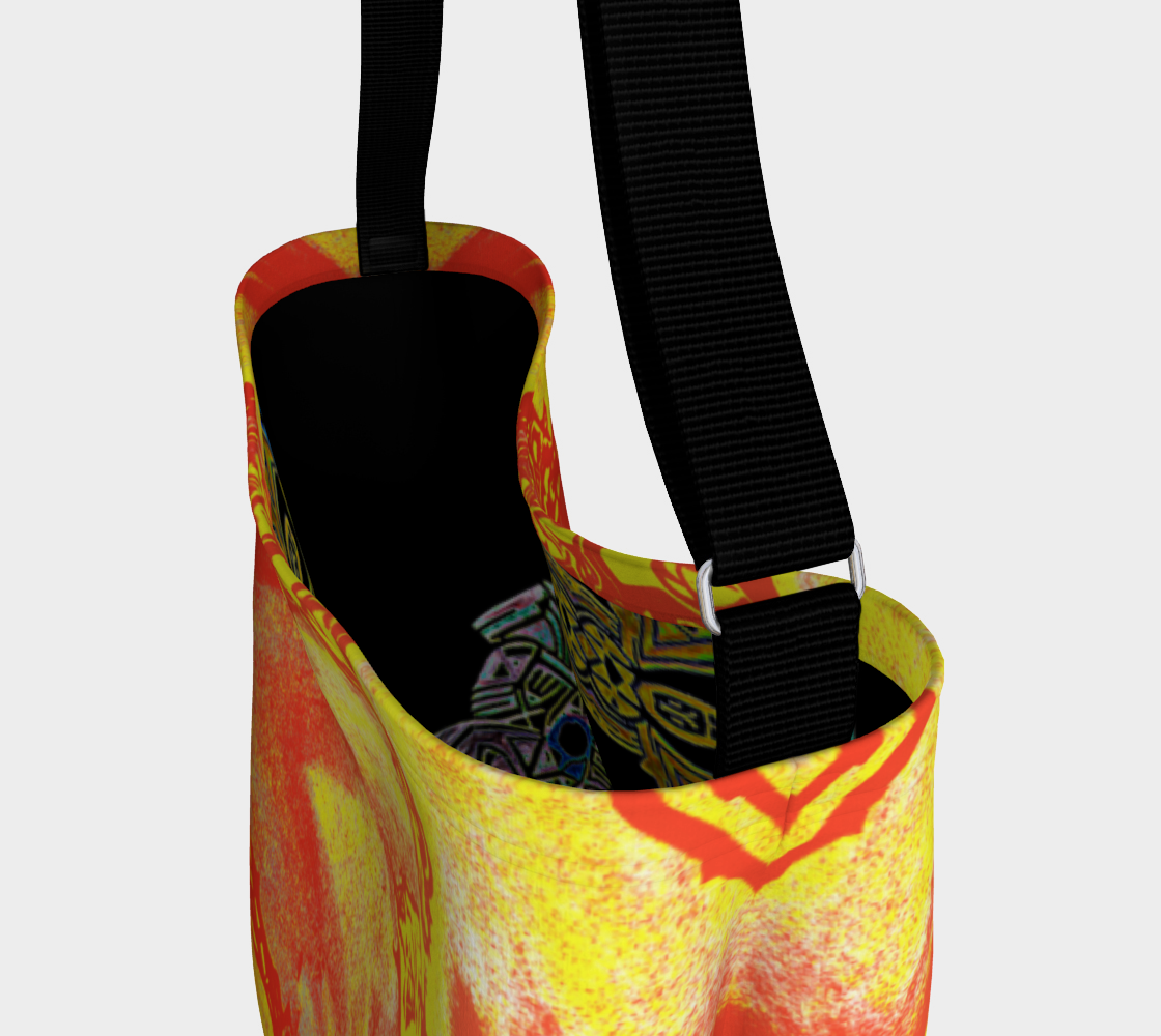 Sac coloré de feu et d'automne