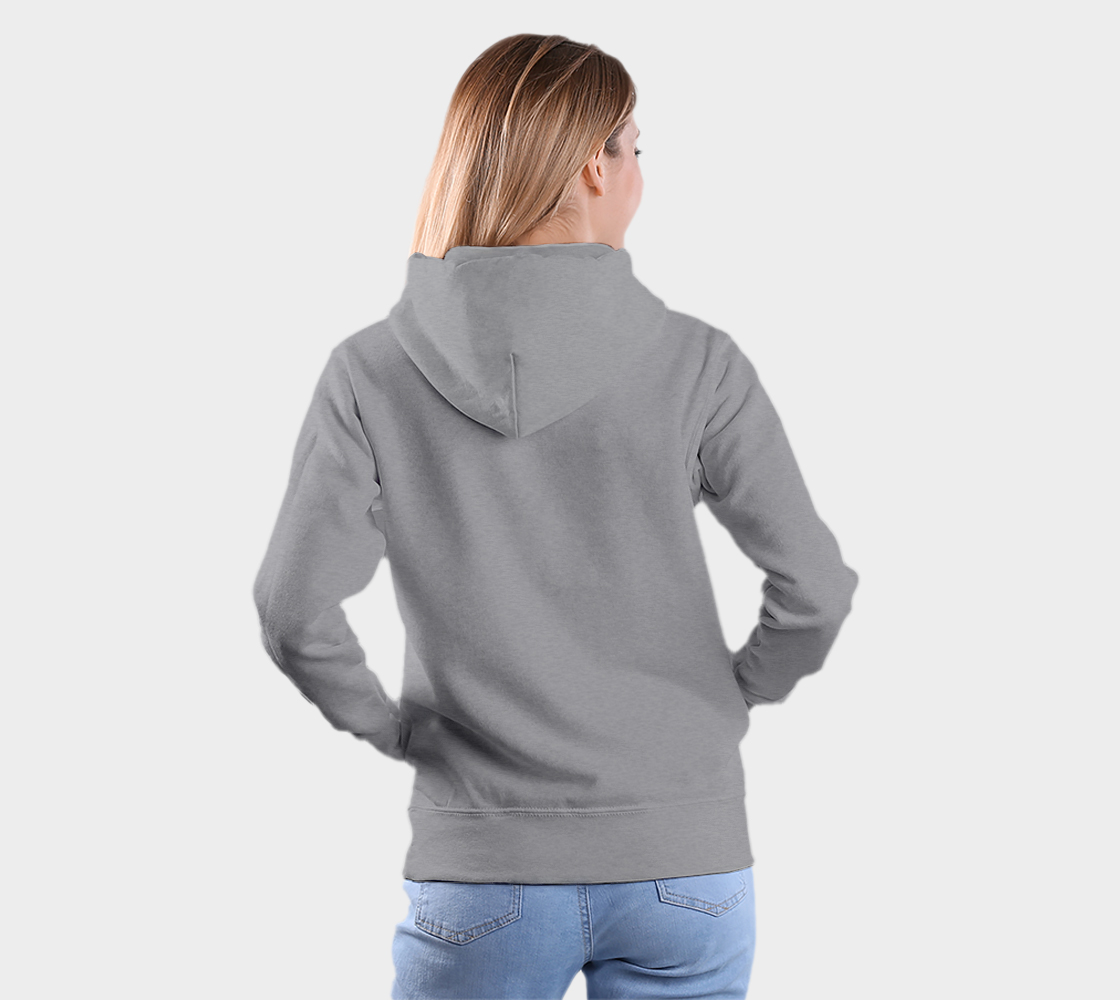 Coton ouaté - sweat à capuche unisexe - avec dessin original, Le désert des soupirs éveillés