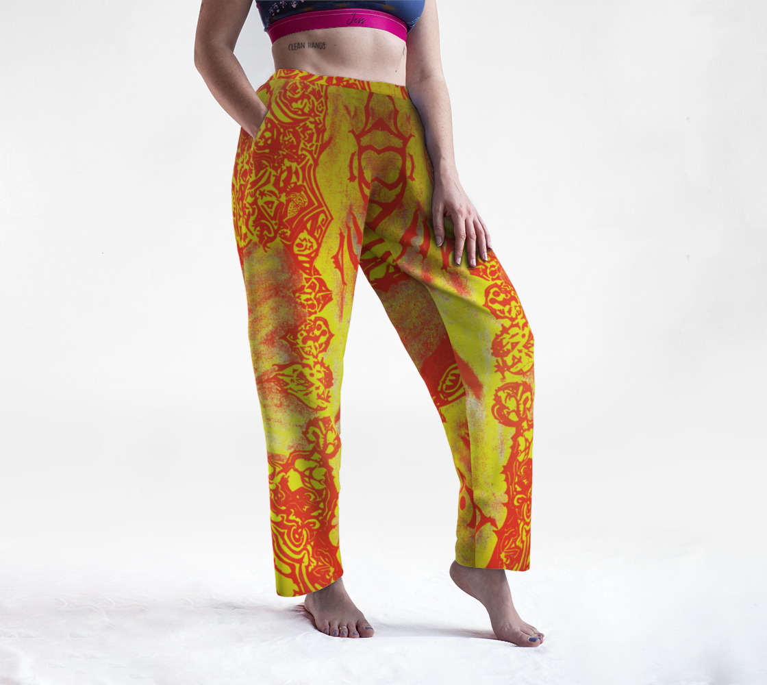 Pantalon lounge de feu et d'automne