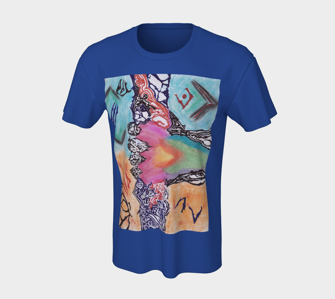 T-shirt unisexe avec dessin original et stylé - Bâton de pouvoir
