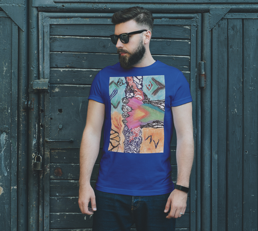 T-shirt unisexe avec dessin original et stylé - Bâton de pouvoir