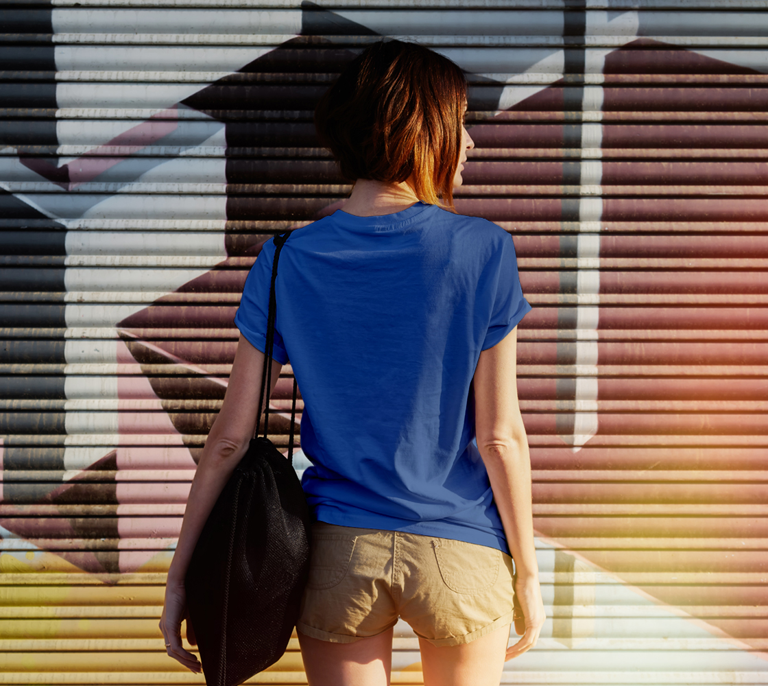 T-shirt unisexe avec dessin original et stylé - Bâton de pouvoir