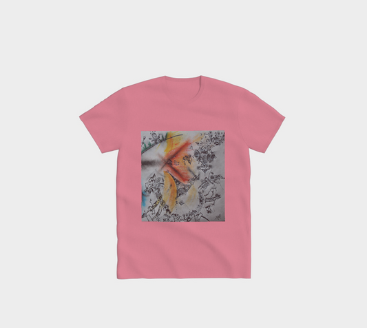 T-shirt unisexe avec dessin original et stylé - Le désert des soupirs éveillés