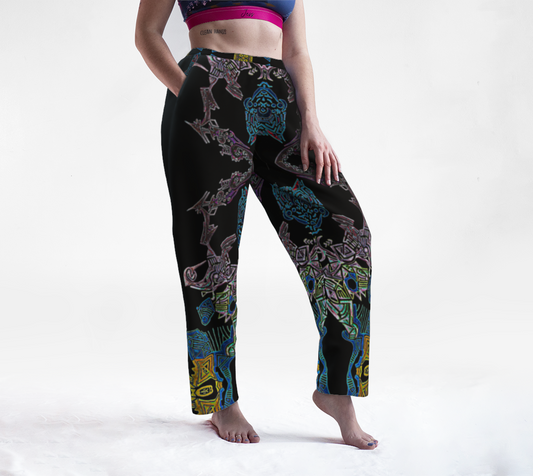 Pantalon aux motifs tribaux