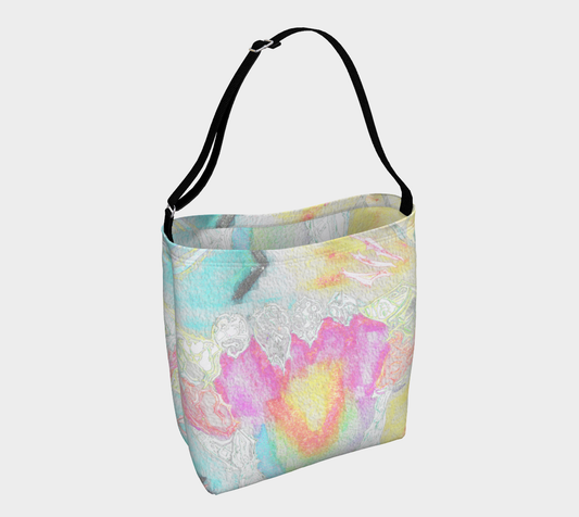 Sac de transport aux couleurs pastels délicates et élégantes