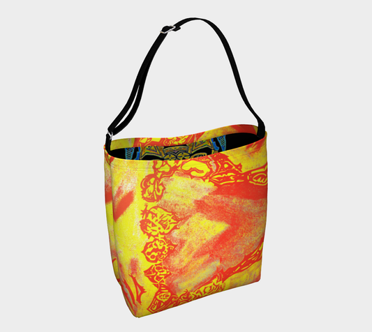 Sac coloré de feu et d'automne